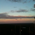 Sunset from roof of Blue Hills Observatory